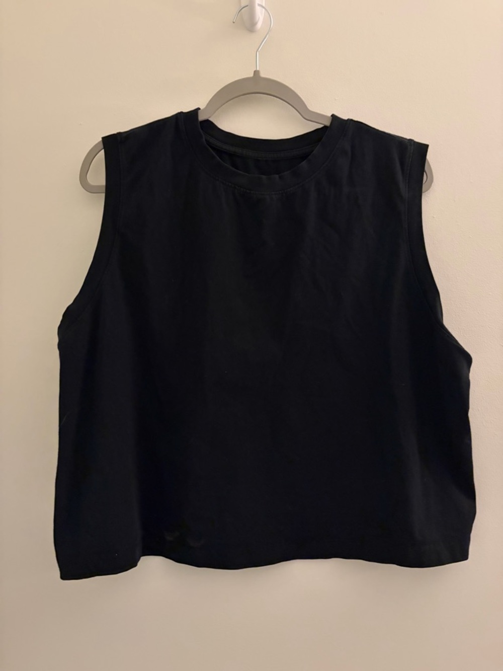 a new day Black Muscle Tee Tank Top